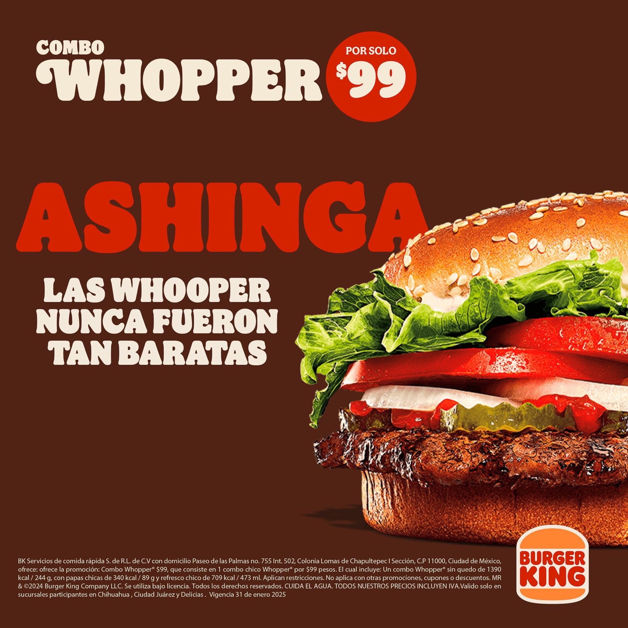 Burger King · Comunicación de temporada