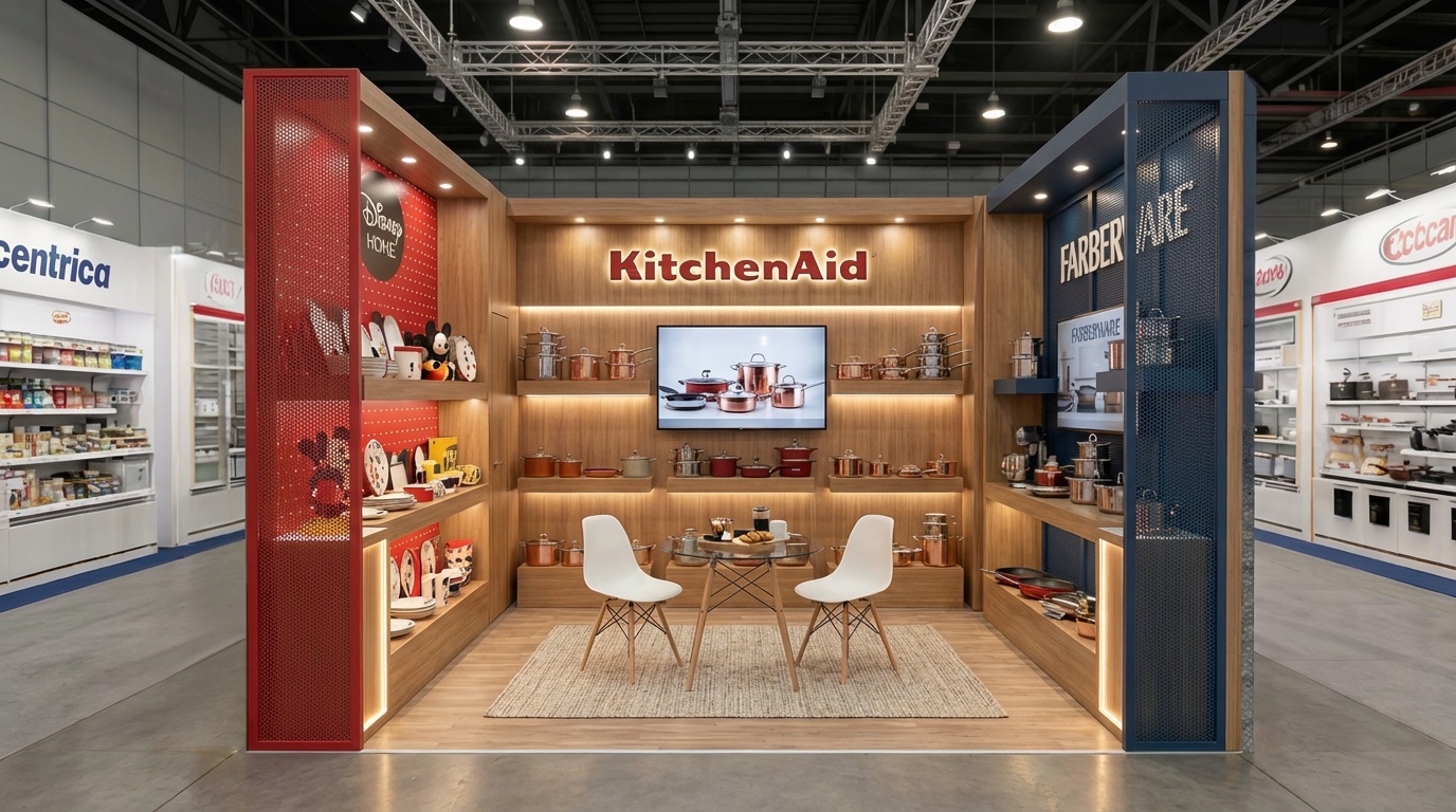 KitchenAid · Stand FONAL · arquitectura efímera