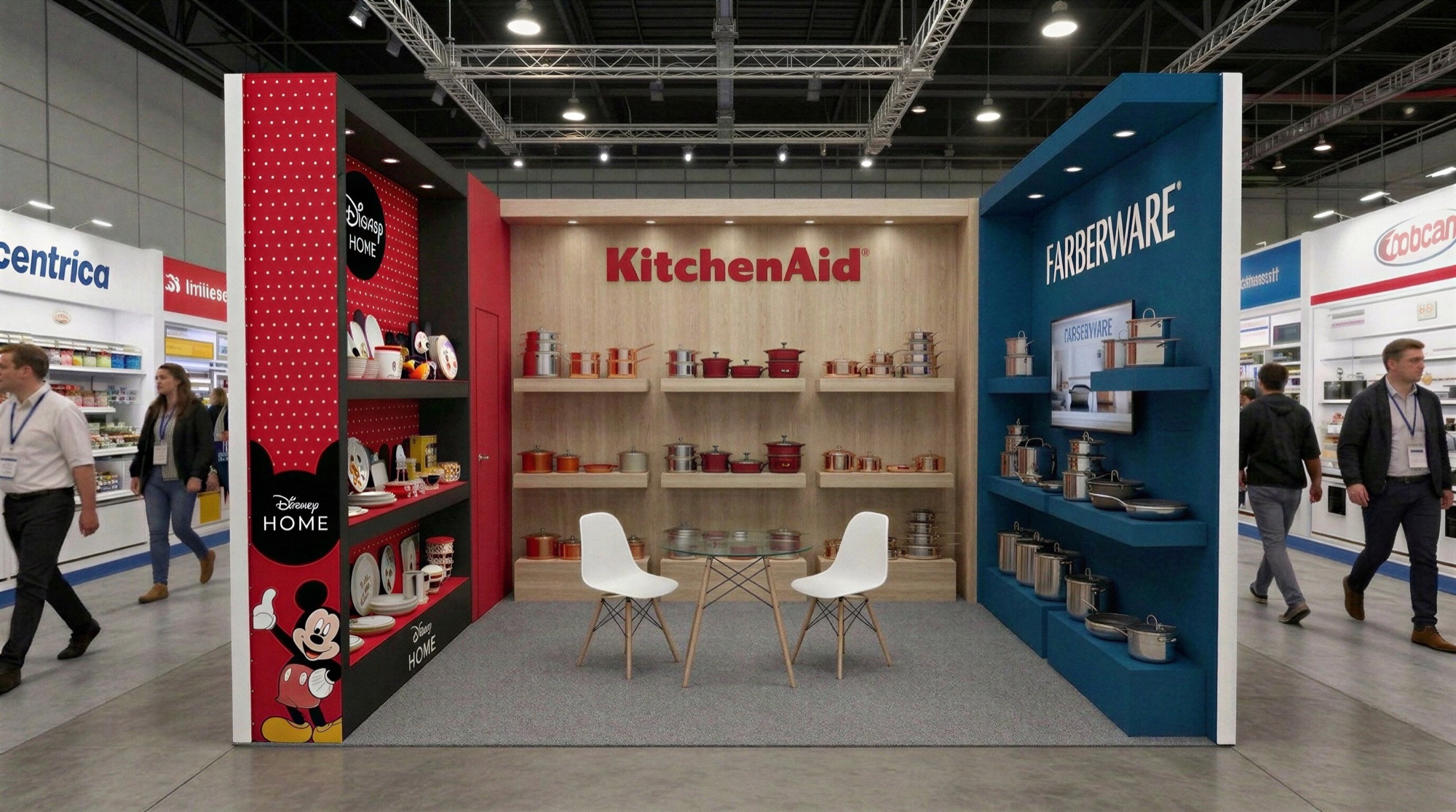 KitchenAid · Stand FONAL · arquitectura efímera · imagen 1