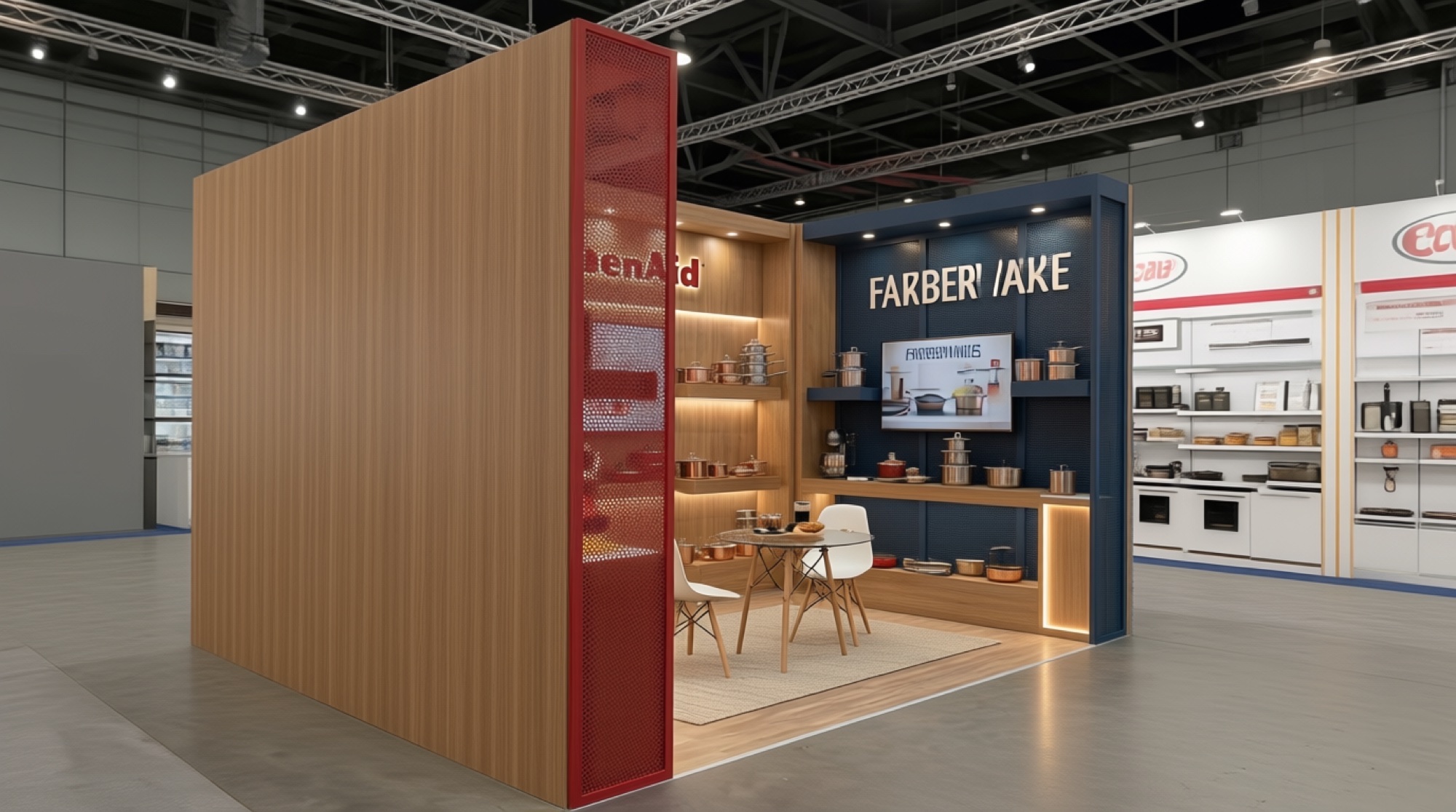 KitchenAid · Stand FONAL · arquitectura efímera · imagen 3