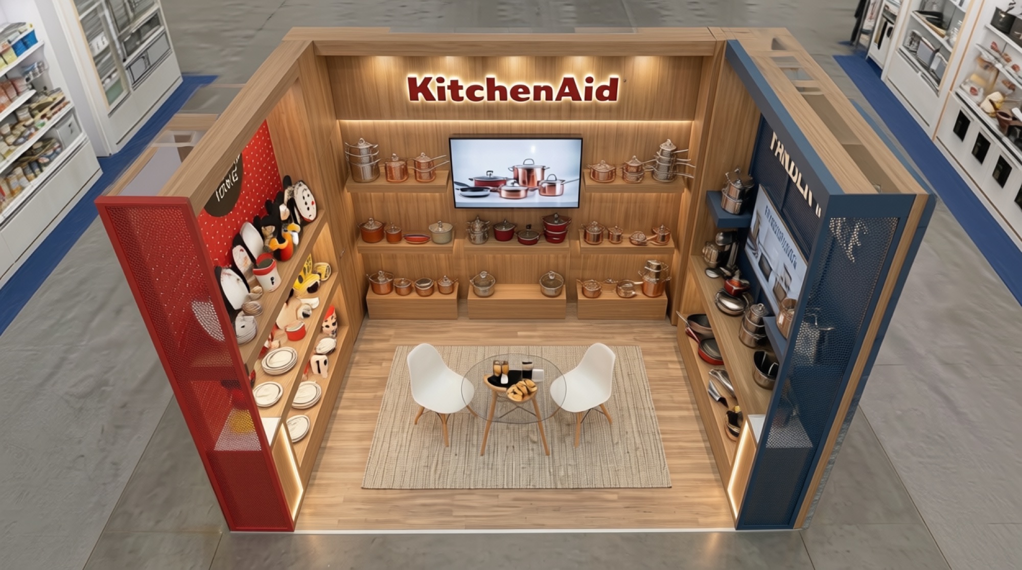 KitchenAid · Stand FONAL · arquitectura efímera · imagen 4