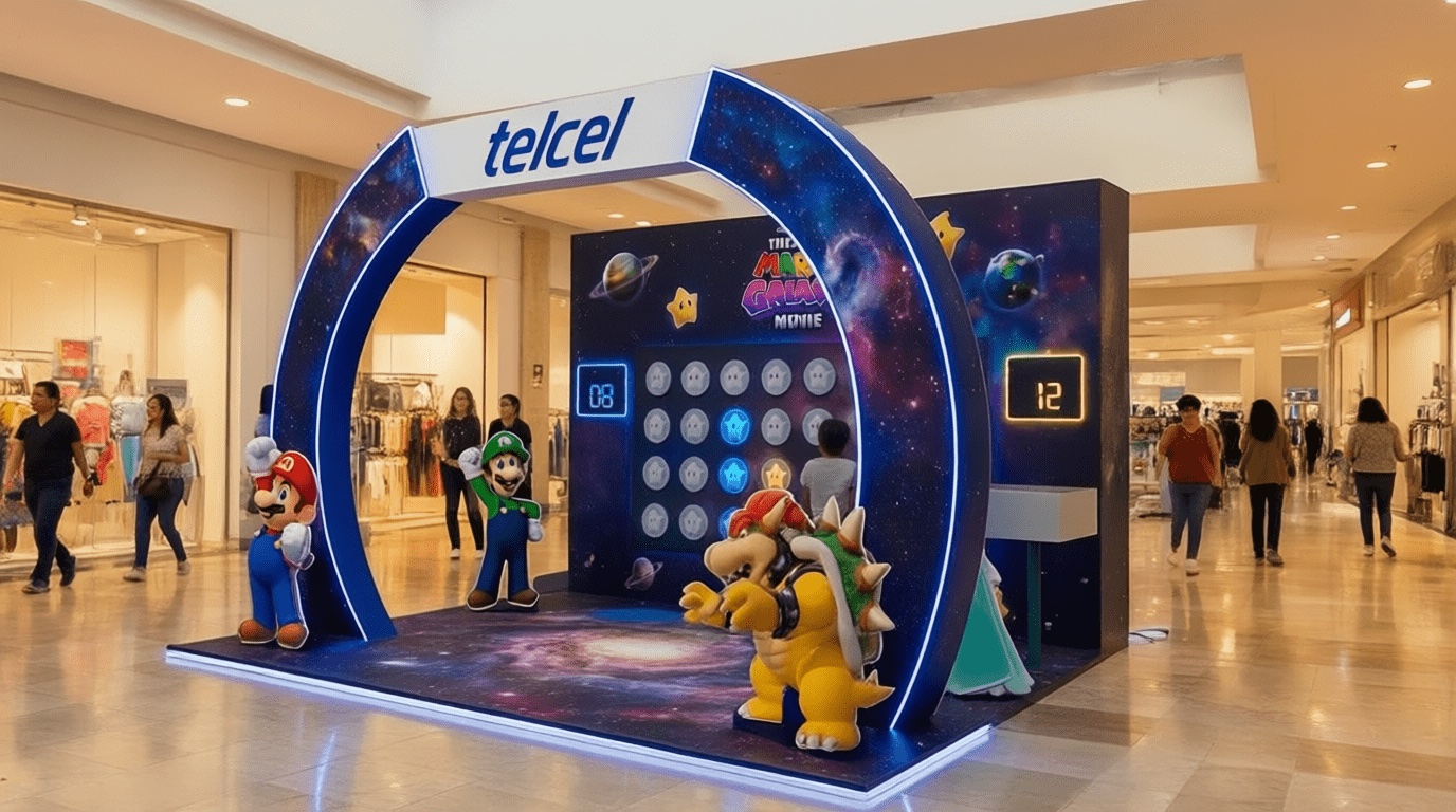 Telcel · Campaña Mario Galaxy · imagen 2