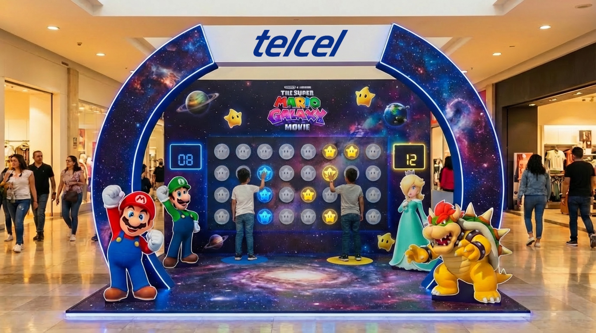 Telcel · Campaña Mario Galaxy · imagen 7